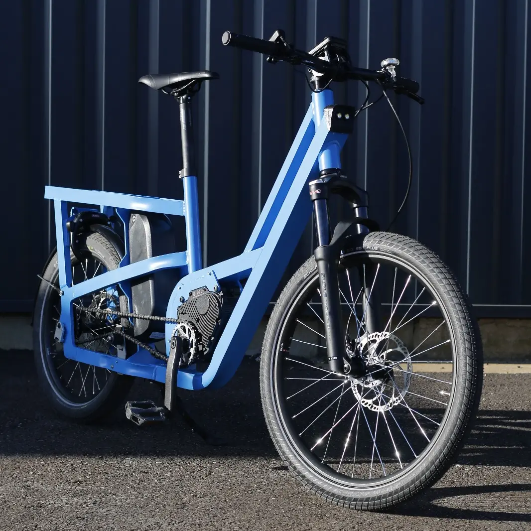 vélo cargo biporteur à assistance électrique JHOG-T
