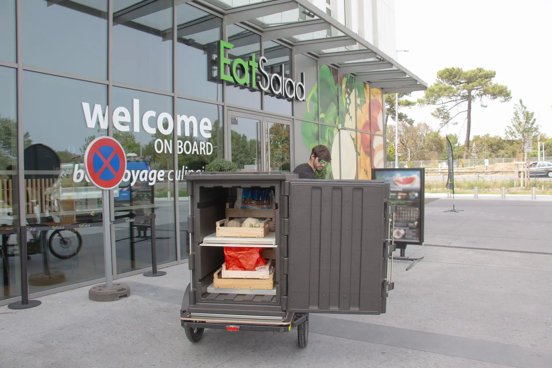 Zoom sur le module Passive Cold du triporteur VUF XXL