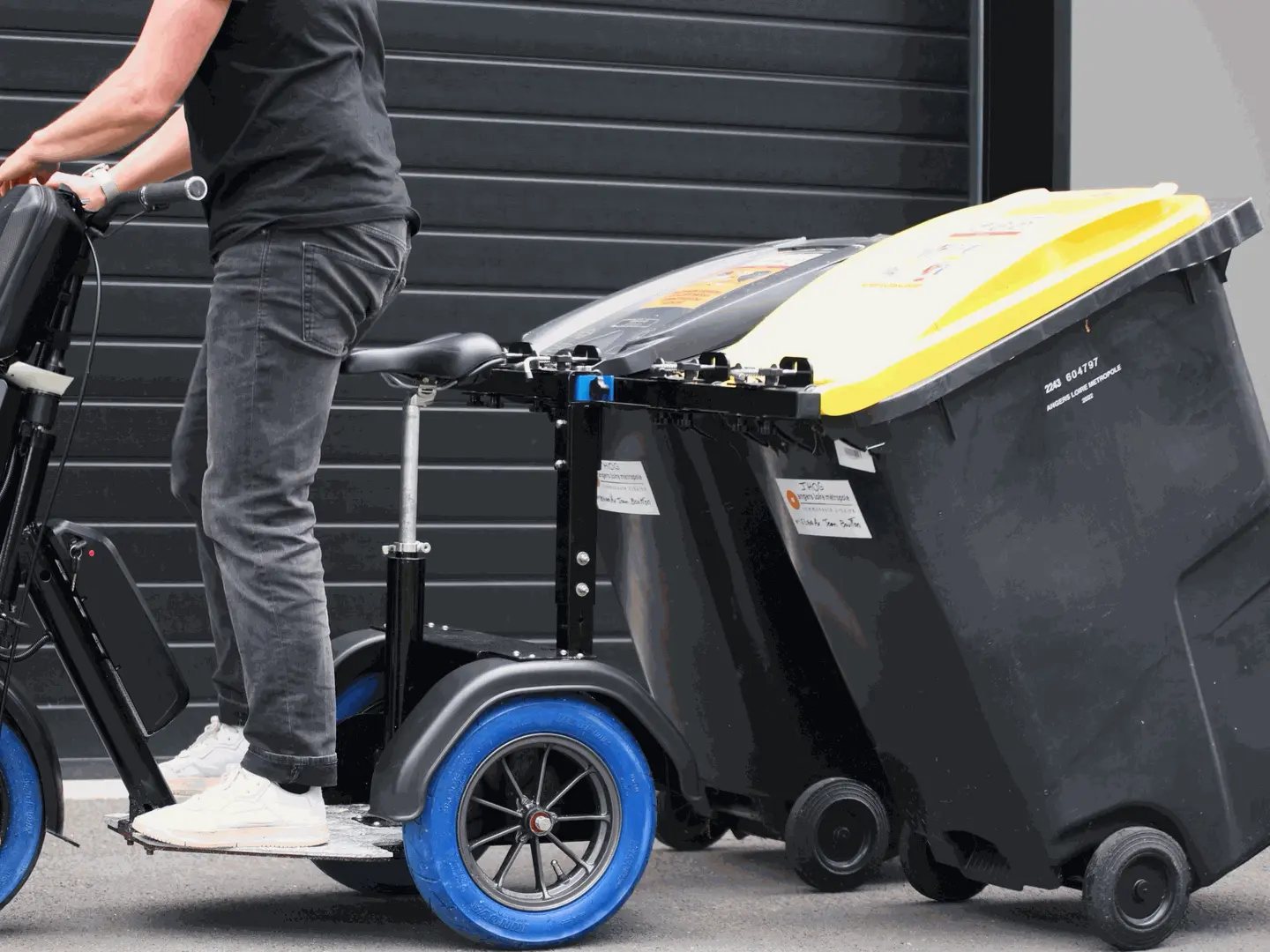 Kit pour le transport du poubelles du Cobrane U1