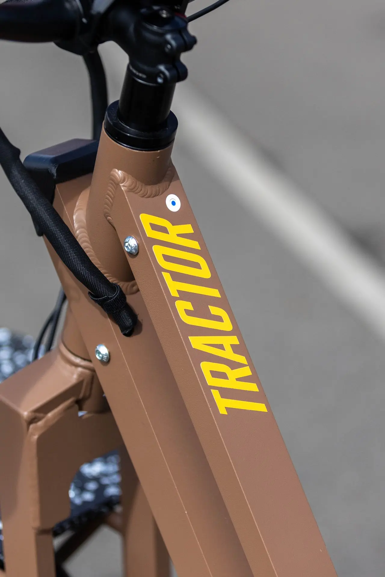 Tractor - Logo du vélo cargo