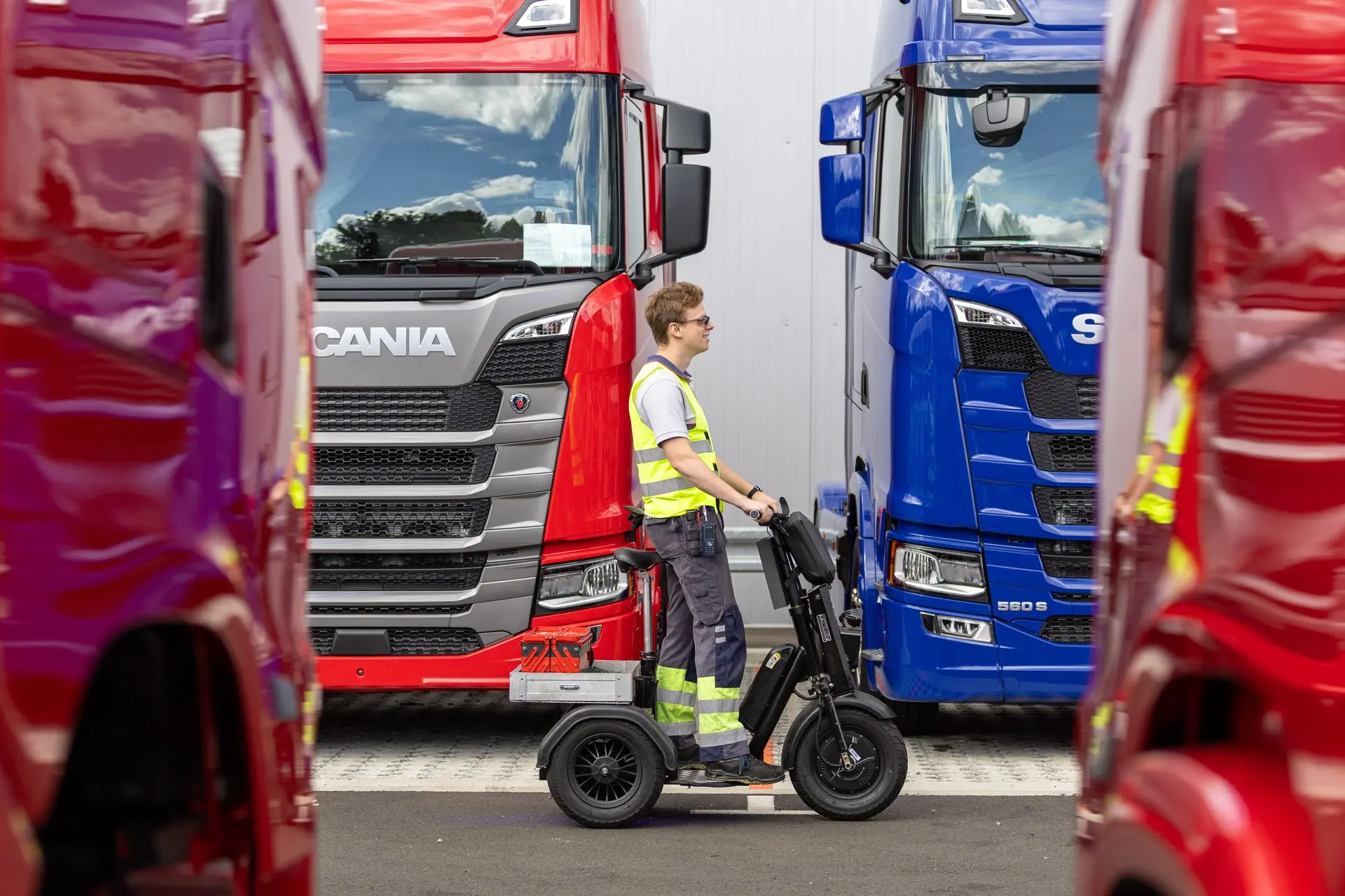 Triporteur Cobrane U1 et le caisse aluminium