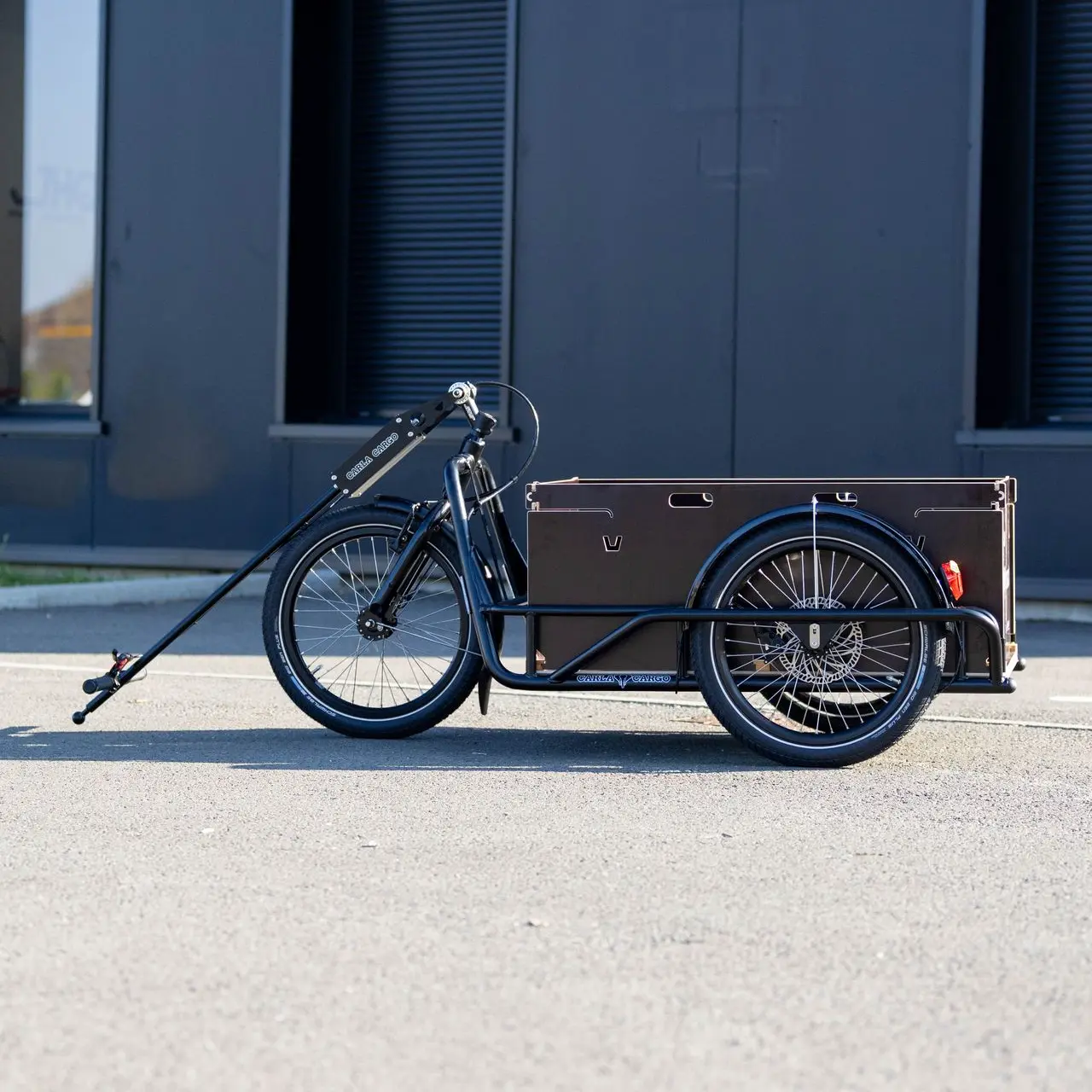 Zoom sur la remorque Carla Mini de Carla Cargo