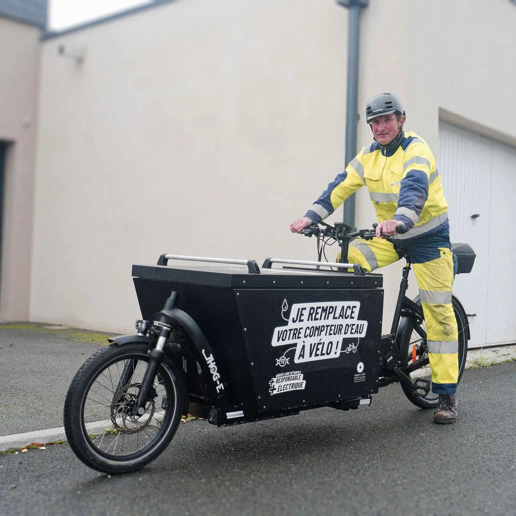biporteur angers loire métropole vélo cargo 2 roues