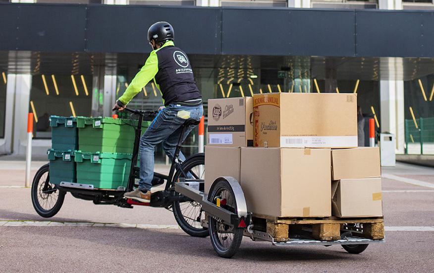 Vélo Cargo logistique