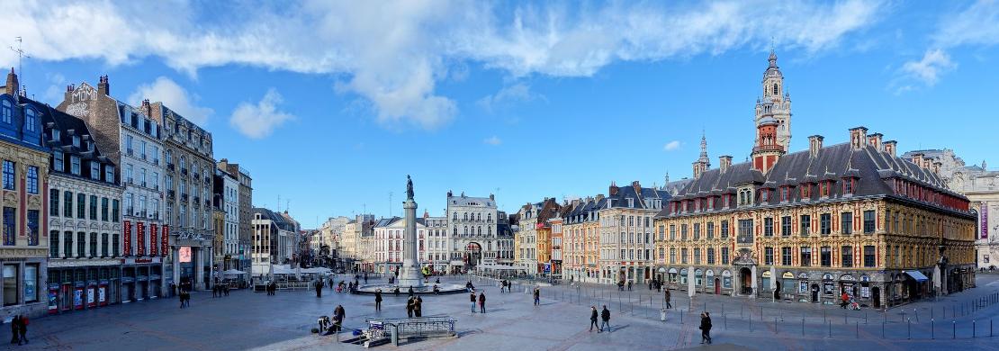 Panorama ville de Lille - JHOG