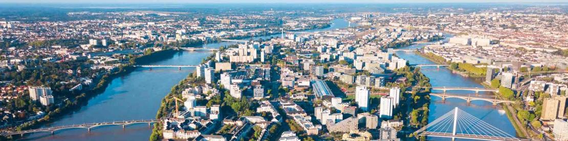 Panorama ville de Nantes - JHOG