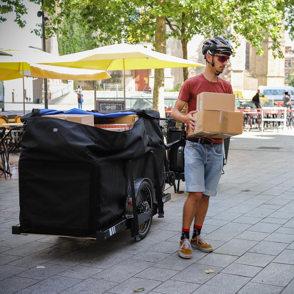 vélo cargo professionnel - cyclo logisticiens