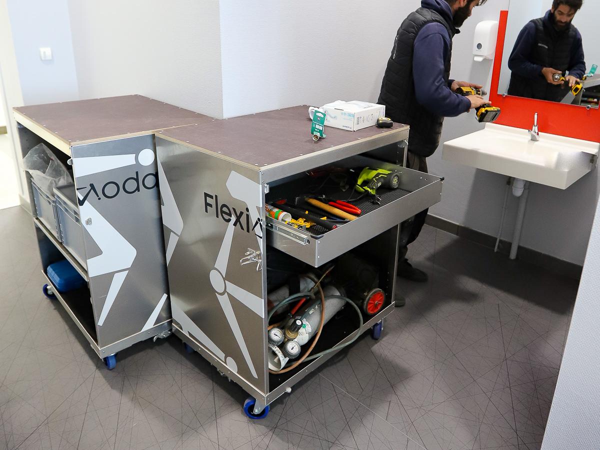 Work Box pour Bicylift - Mise en situation