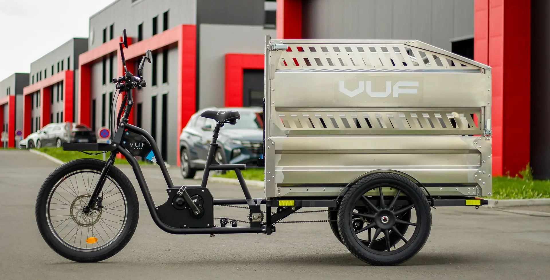 vélo cargo triporteur VUF Bikes