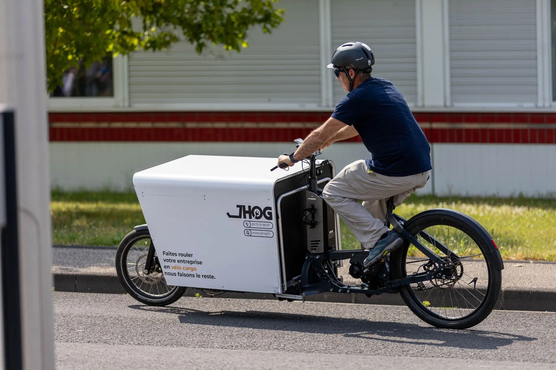 vélo cargo professionnel JHOG-E
