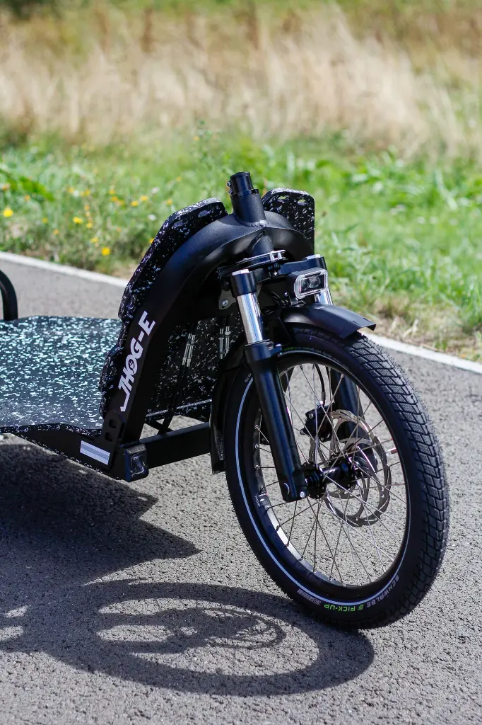 Vélo Cargo biporteur - JHOG-E Black Edition - Version 2025 | Dès 130 ...