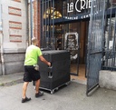 Conteneur OLIVO 500 litres | Roll O'City avec kit adaptation Bicylift