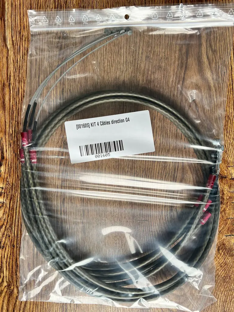 Jeu de câbles de direction pour vélo cargo douze G4 - DOUZE