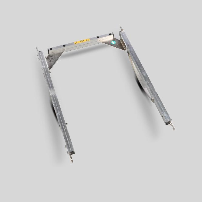 Fourche format palette Europe 120 x 80 pour remorque bicylift - FLEXIMODAL