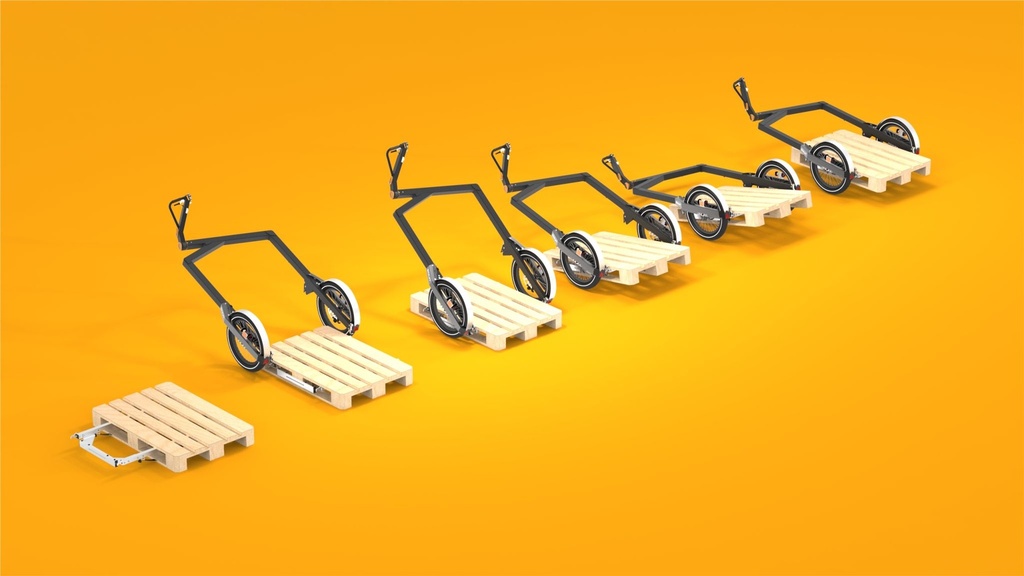 Remorque Bicylift [120*80] - FLEXIMODAL - Modèle Reconditionné (Prix neuf 2400 Euros)