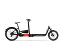 Vélo cargo biporteur - Douze G4 800 Traveler Brose Noir