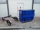 Conteneur XL9 pour transport de produit pour remorque Bicylift (Plateau de fixation à la remorque inclus) - COLD & CO