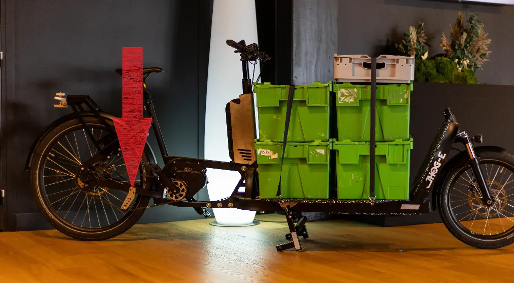 Tendeur de chaine pour vélo cargo JHOG-E - ELLO MOBILITE