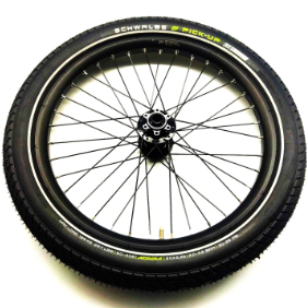 [VEL0155] Roue 20' Novatec/Trucky pneu Pick-up (sans disque) (Gauche)