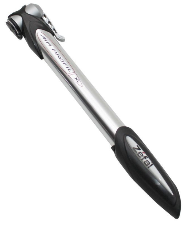 POMPE MINI ROUTE ZEFAL AIR PROFIL XL ALU ARGENT TELESCOPIQUE 9BARS L230mm VP/VS 108g