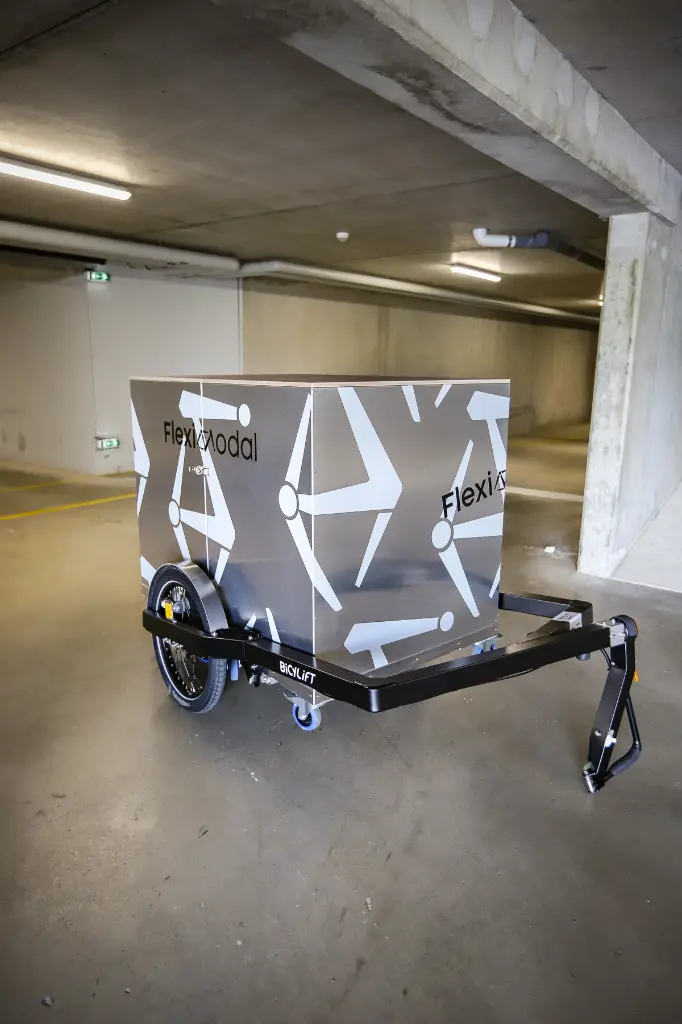 WorkBox équipée pour remorque Bicylift (Occasion - État neuf) - FLEXIMODAL