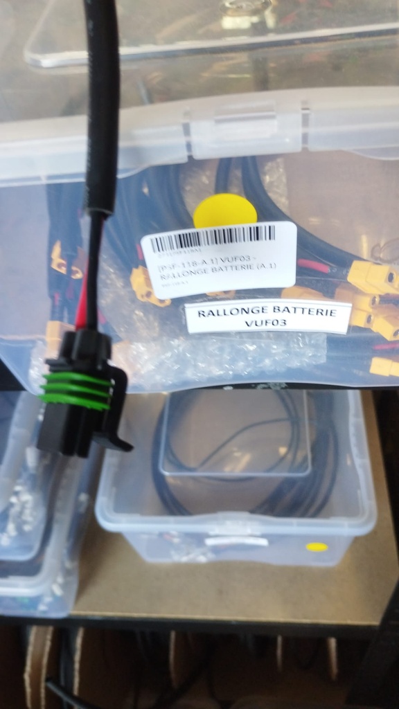 VUF03 - RALLONGE BATTERIE (A.1)