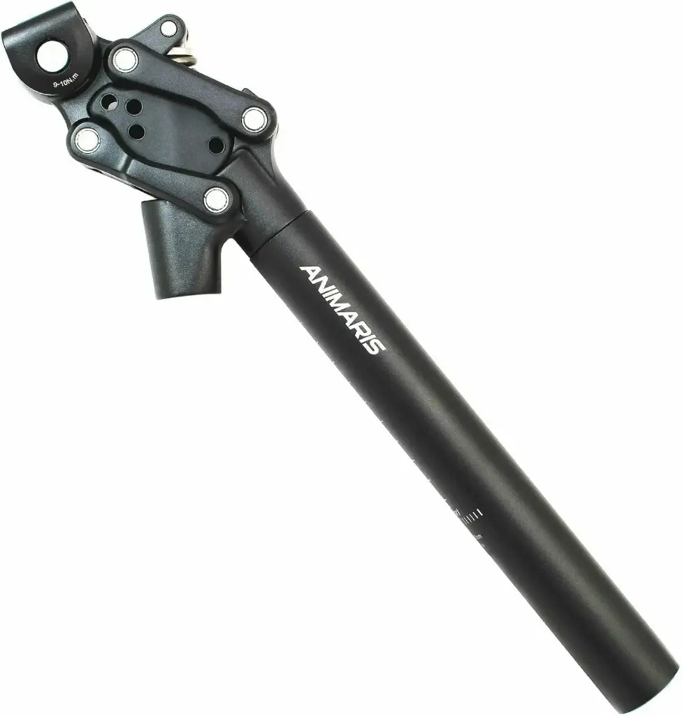 Satori Animaris Tige de selle à suspension pour vélo 31,6 x 350 mm - SATORI