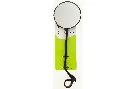 Rétroviseur vélo rond noir Gauche ou Droite (diamètre miroir 8.5 cm / tige 17 cm) - DURCA