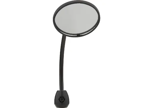 [B&M0001] Rétroviseur vélo rond noir Gauche ou Droite (diamètre miroir 6.0 cm / tige 10 cm) Cycle Star 60 - BUSCH & MÜLLER 