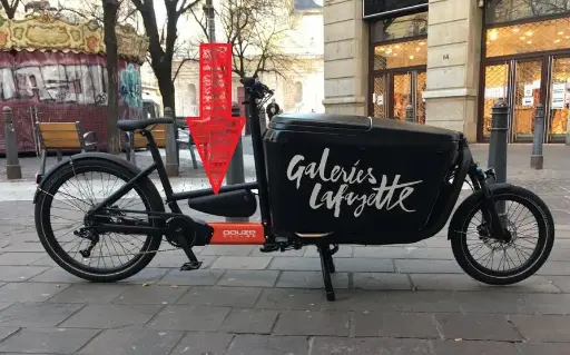 [DOU0117] Support pour batterie brose drive S UR-V4 - BROSE