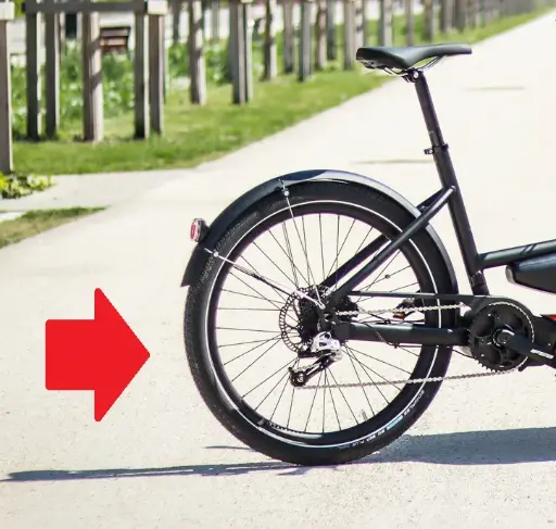 [DOU0103] Roue arrière 26" nue pour vélo cargo douze G4 - DOUZE