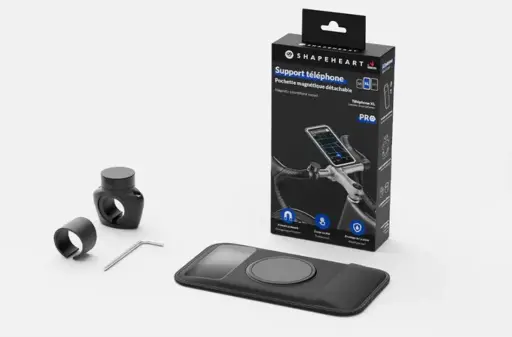 [ELL0007] [ACCES00005] Kit support téléphone SHAPEHEART pro