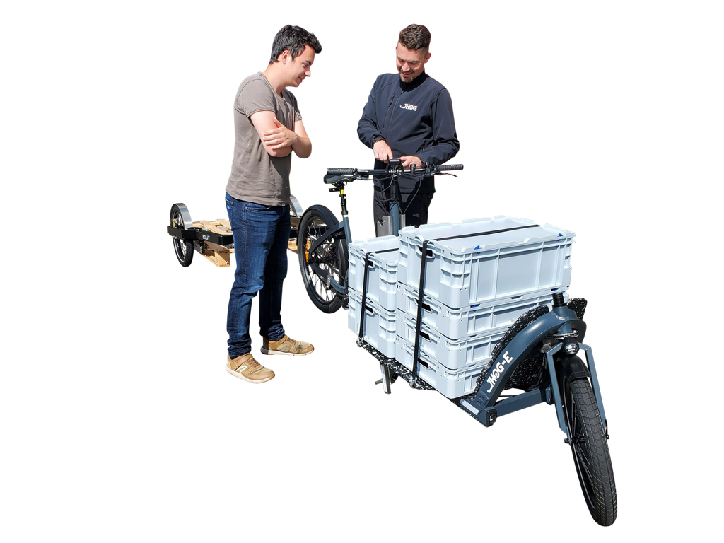 Vélo Cargo - JHOG-E - Modèle de location